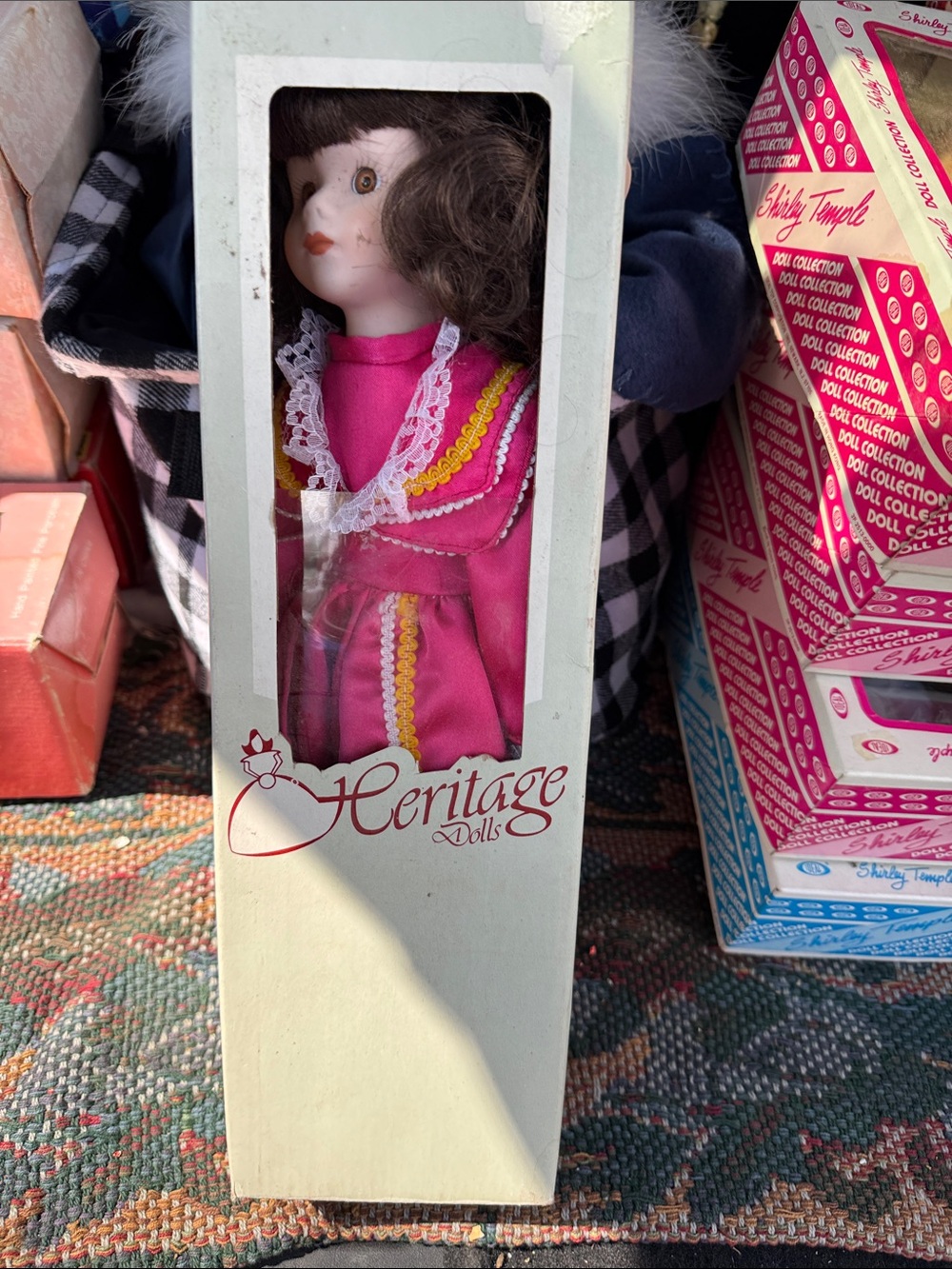 Heritage doll in box